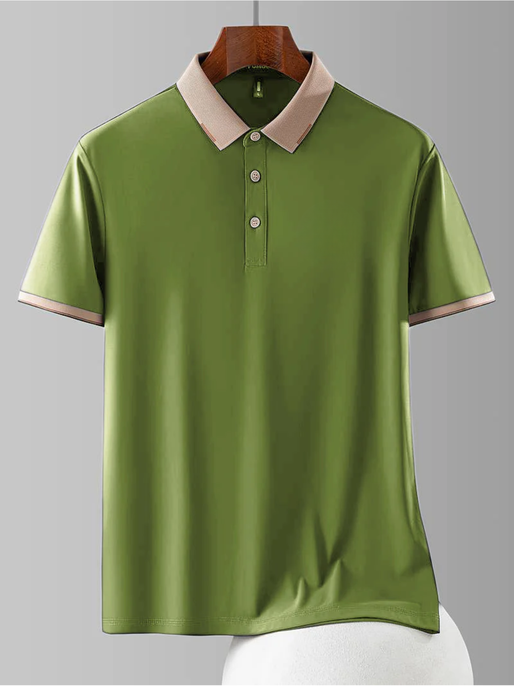 High Quality Puff Printing Men's Polo T Shirt