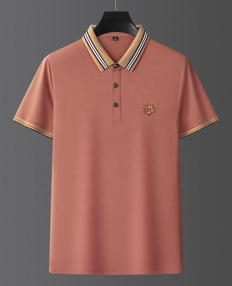 Luxury Imported Embroidered Men's Polo T shirt