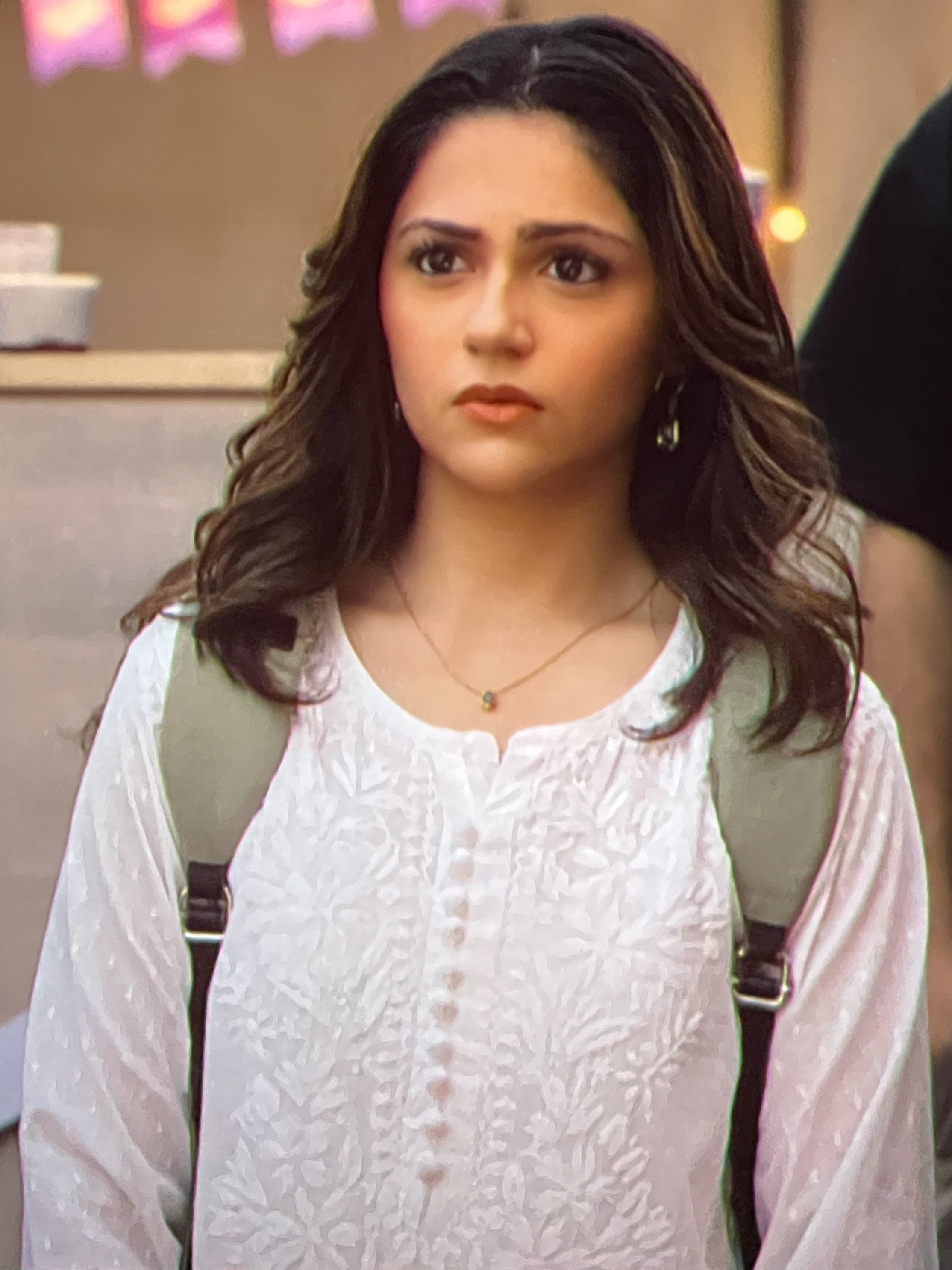 Vani Chikankari White Cotton Straight Kurta