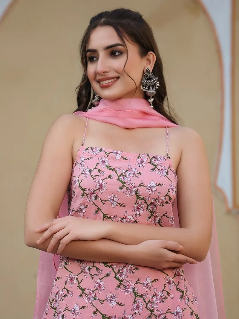 Designer Dress With Dupatta Set