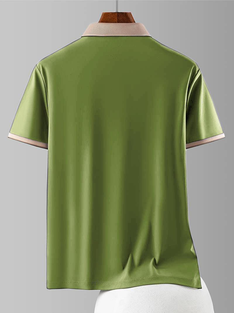 High Quality Puff Printing Men's Polo T Shirt