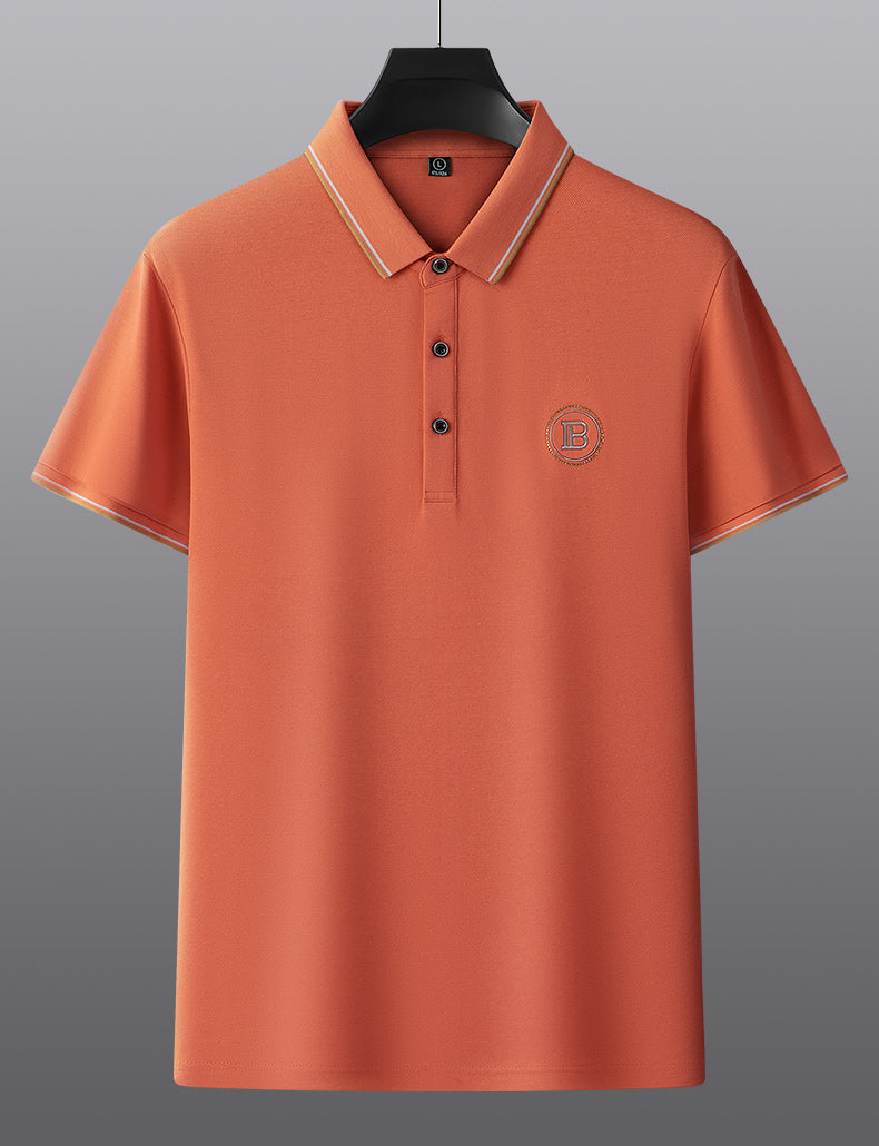Trendy Polo Tshirt with Eye-Catching Embroidery Work